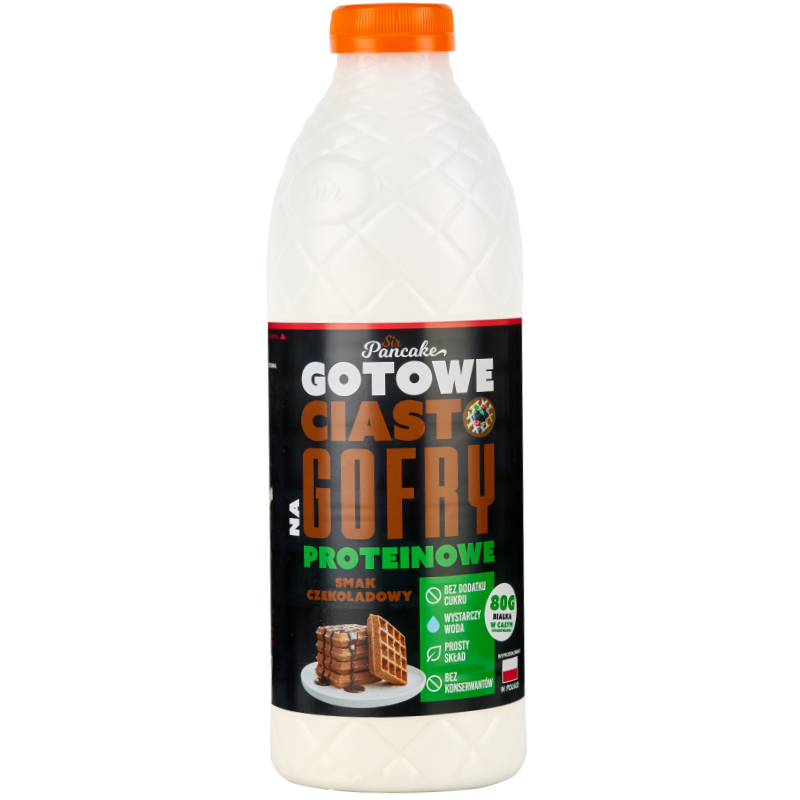 GOFRY PROTEINOWE CZEKOLADOWE