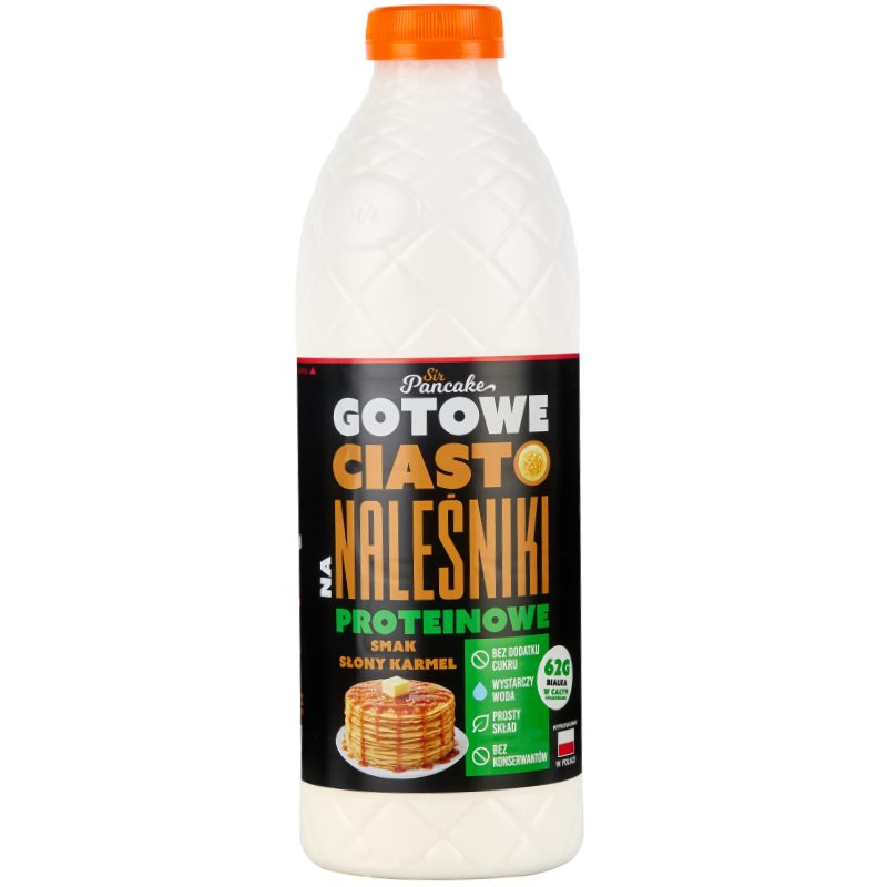 NALEŚNIKI PROTEINOWE SŁONY KARMEL