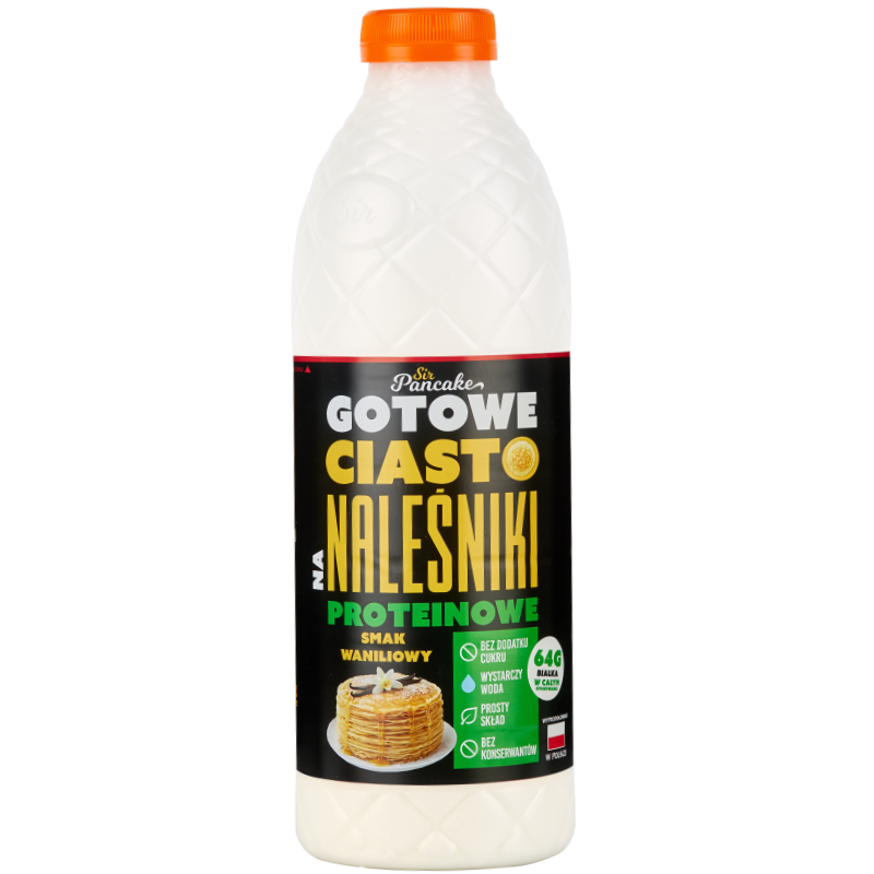 NALEŚNIKI PROTEINOWE WANILIOWE