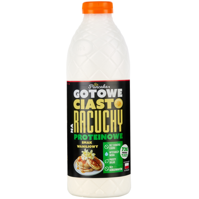 PROTEINOWA MIESZANKA CIASTA NA RACUCHY W BUTELCE.
