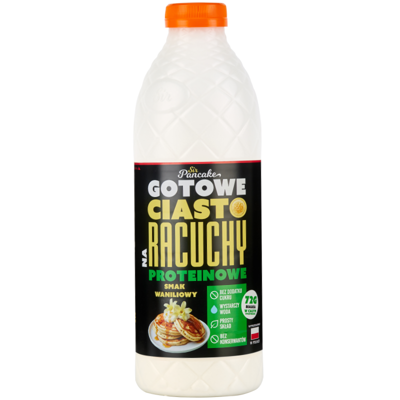 PROTEINOWA MIESZANKA CIASTA NA RACUCHY W BUTELCE.
